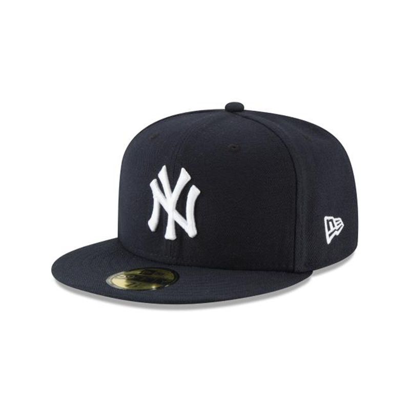 MLB New York Yankees Authentic Collection 59Fifty Fitted (EQC2547) - Blue New Era Caps